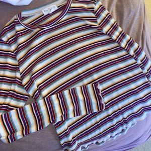 Striped long sleeve